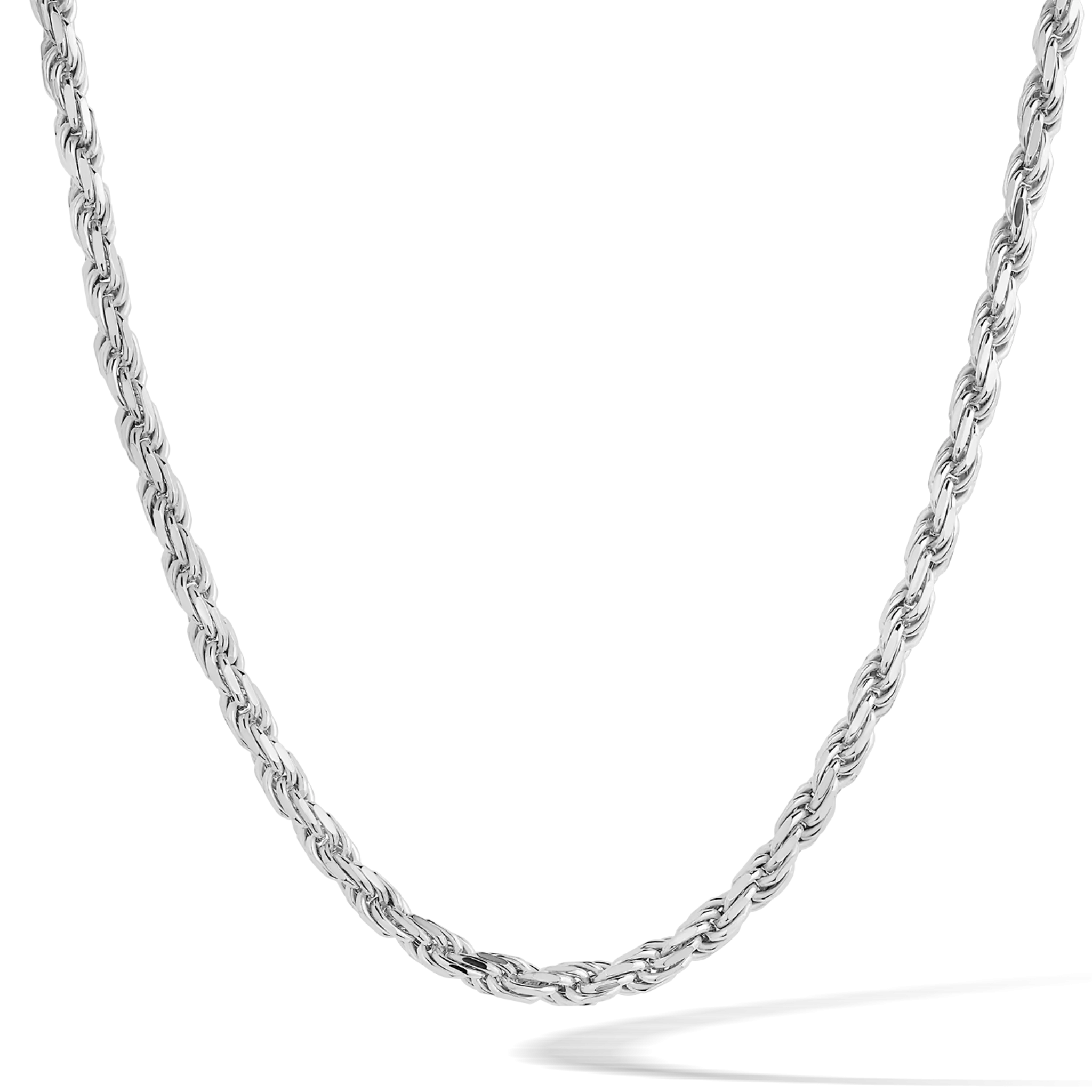 Rope Chain, Sterling Silver (3.5mm)