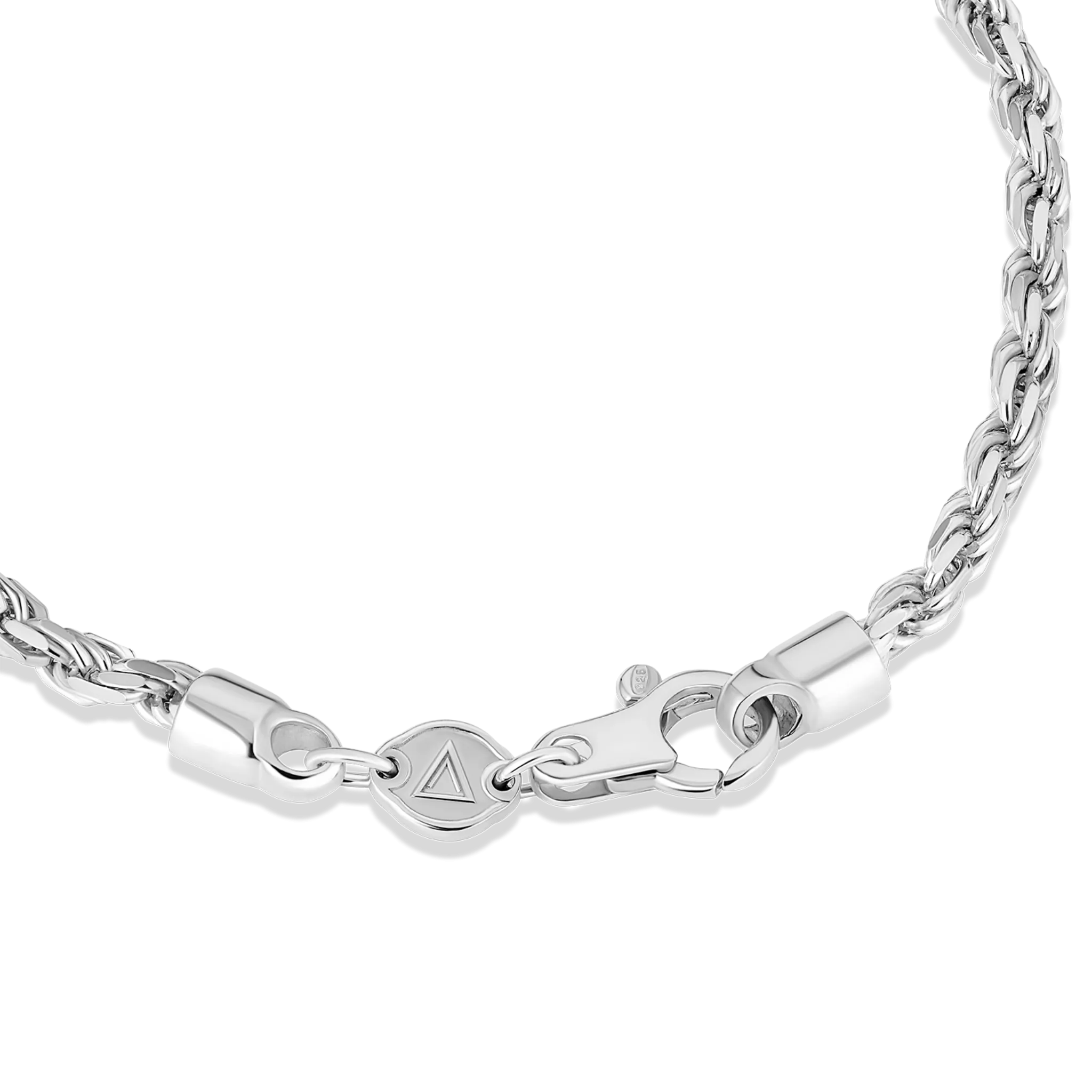Rope Chain, Sterling Silver (3.5mm)