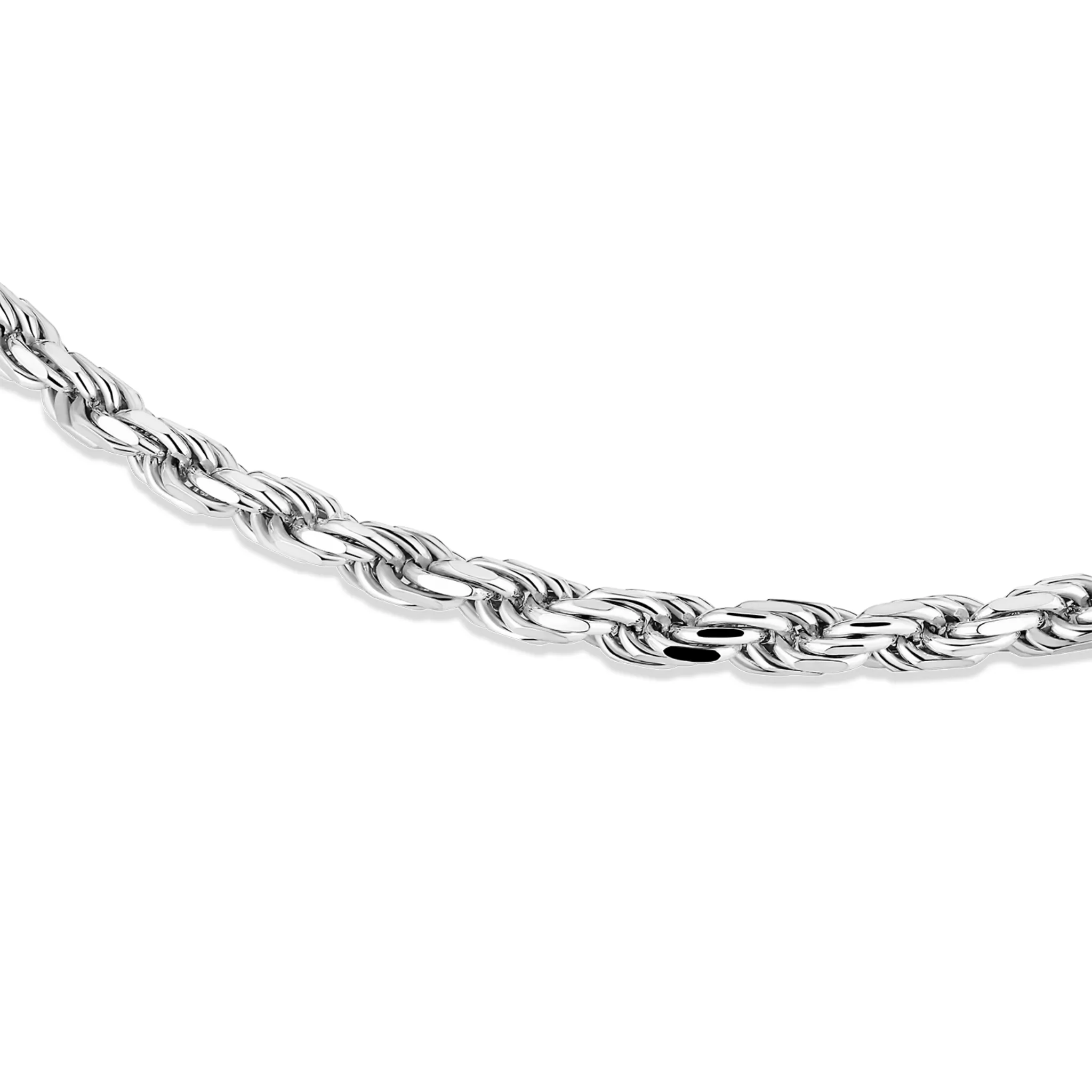 Rope Chain, Sterling Silver (3.5mm)