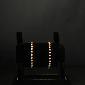 Saachi Gold-plated Silver Bangles