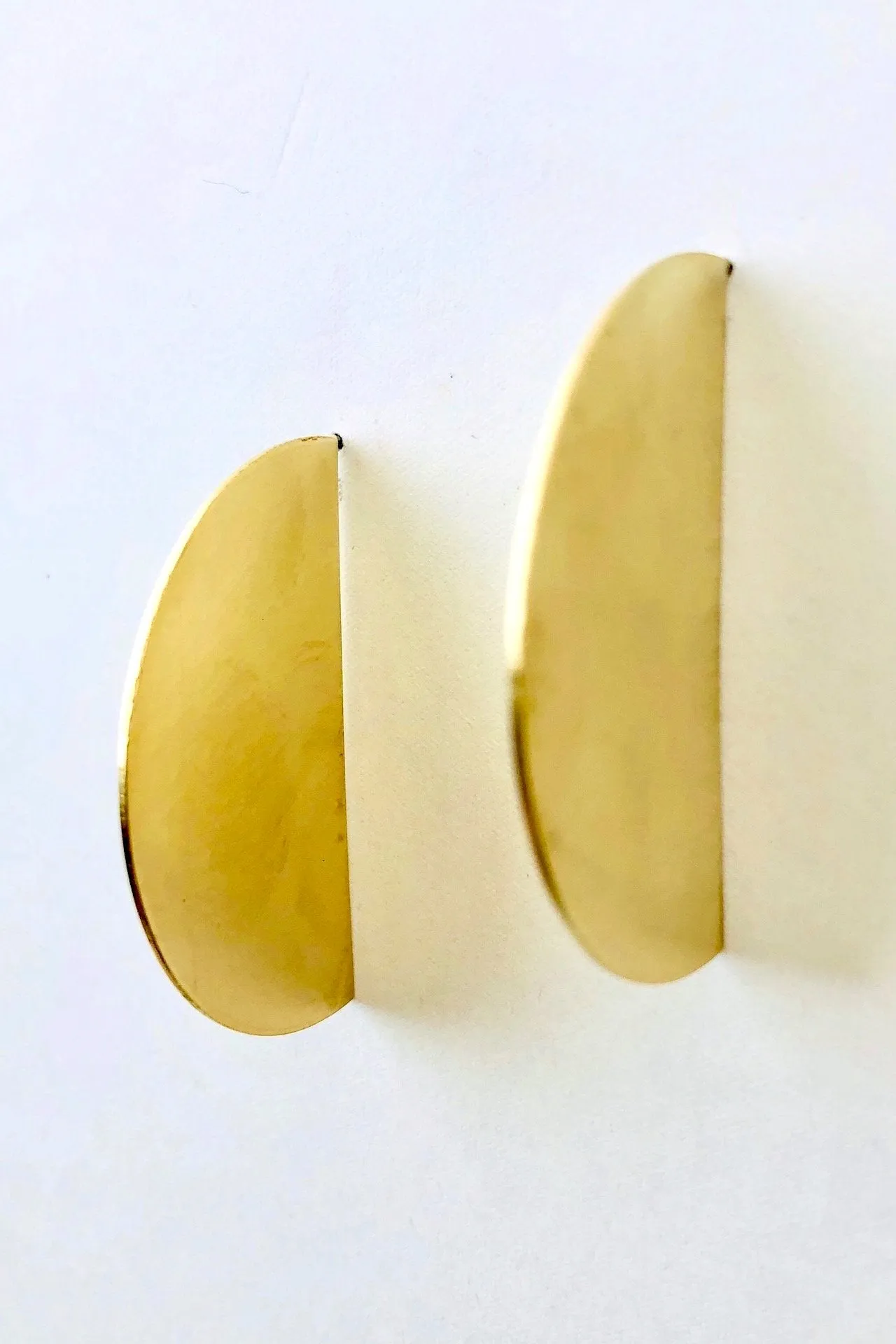 Small Moon Earrings