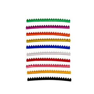 SPLIT RINGS CANARY ALUMINUM 3mm mixed colors