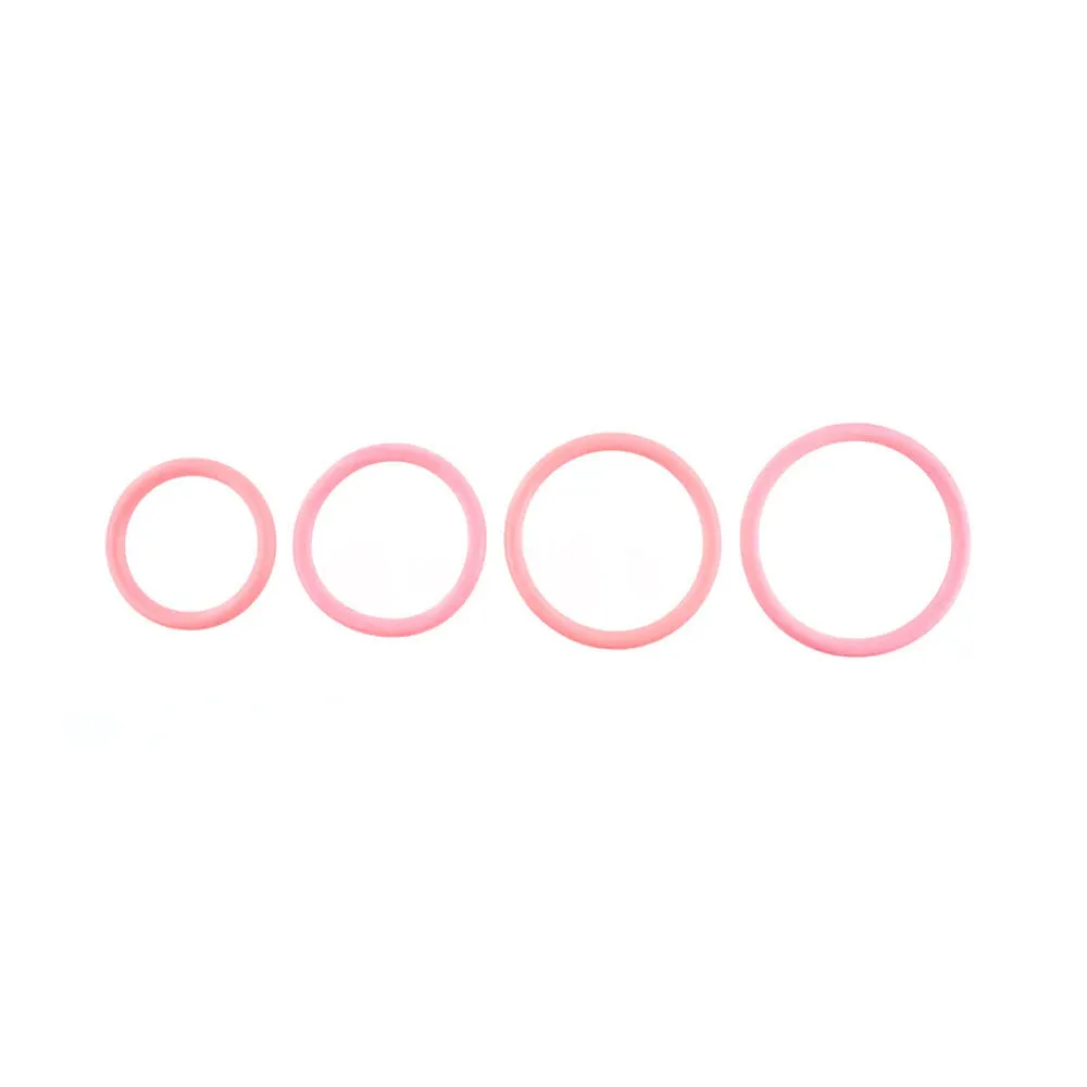 SPORTSHEETS Rubber O-Ring 4 Pack - Coral
