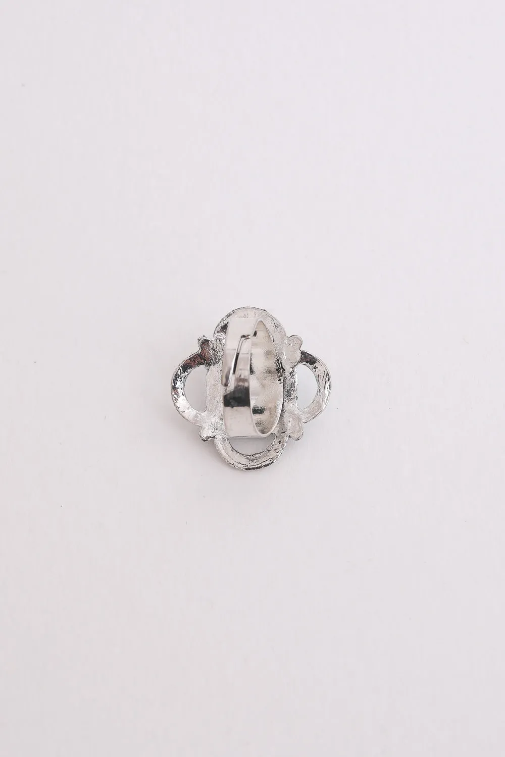 Square Cut Adjustable Ring