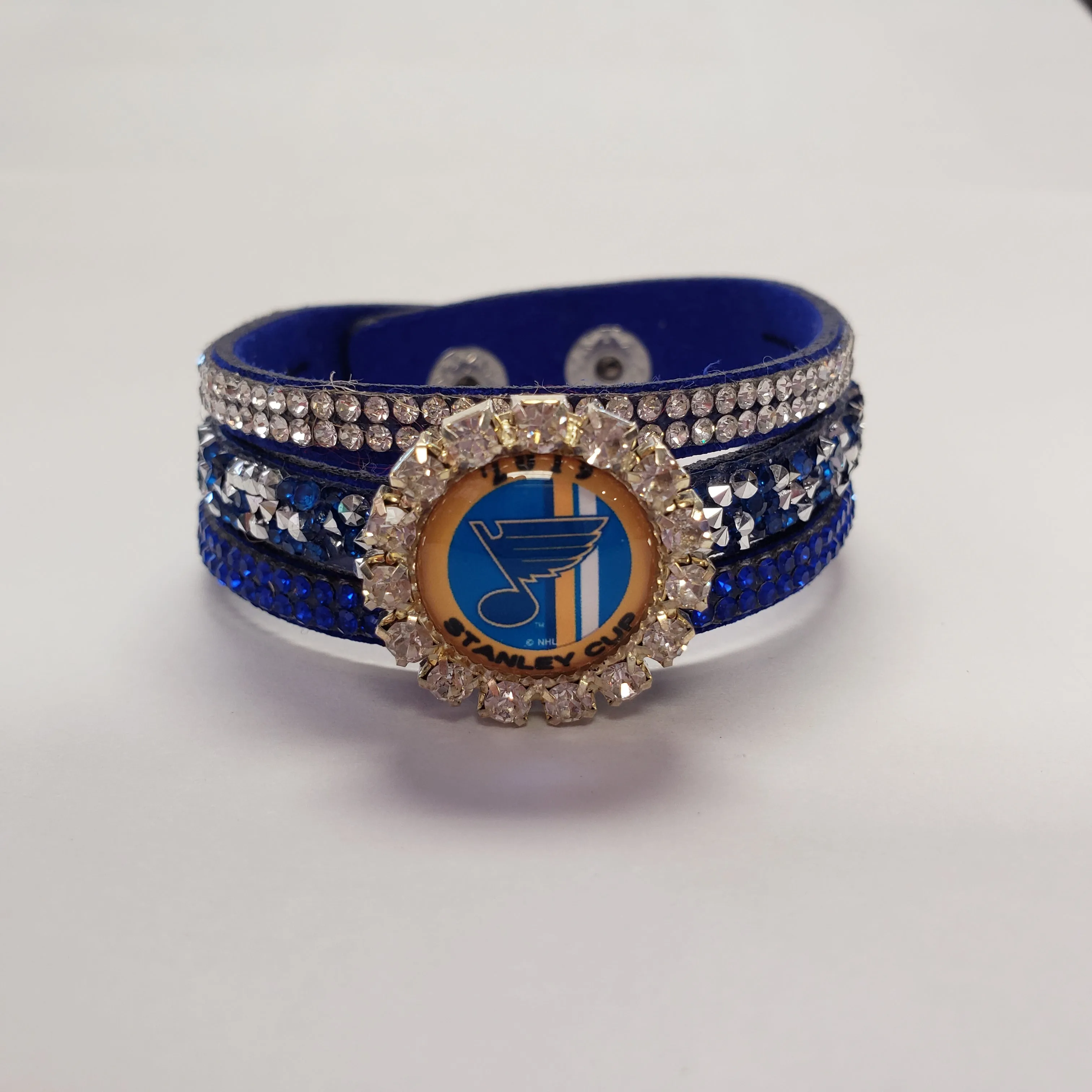 STL Blues Hockey Fan Bracelets