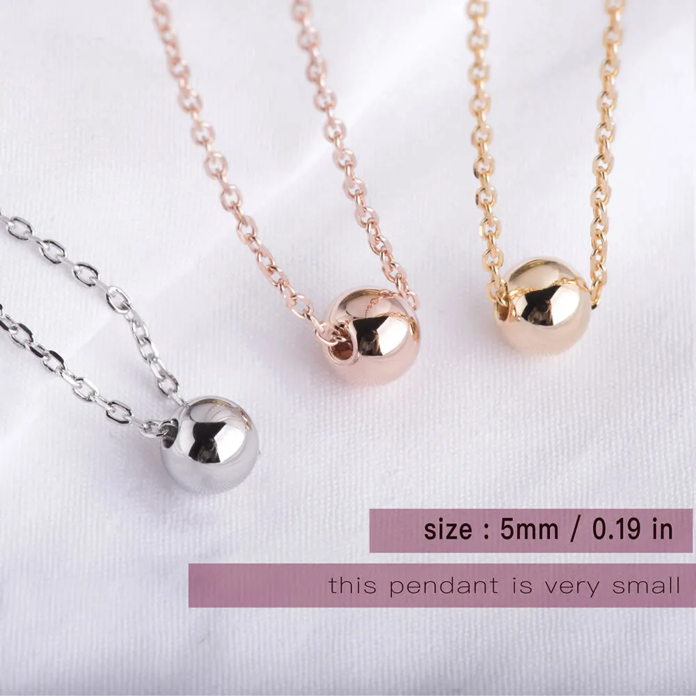 Tiny Ball Necklace