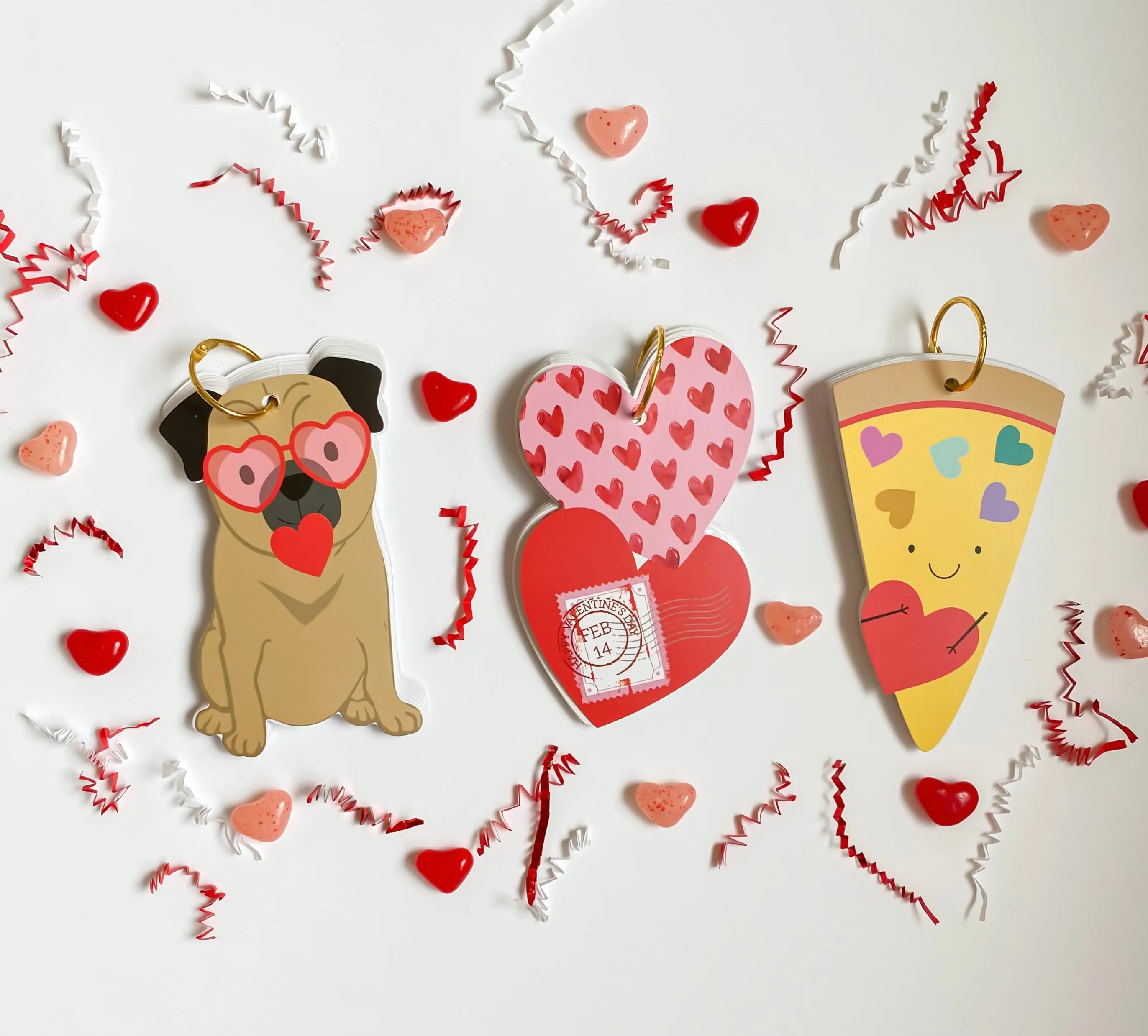 Valentine Book of 100 Stickers