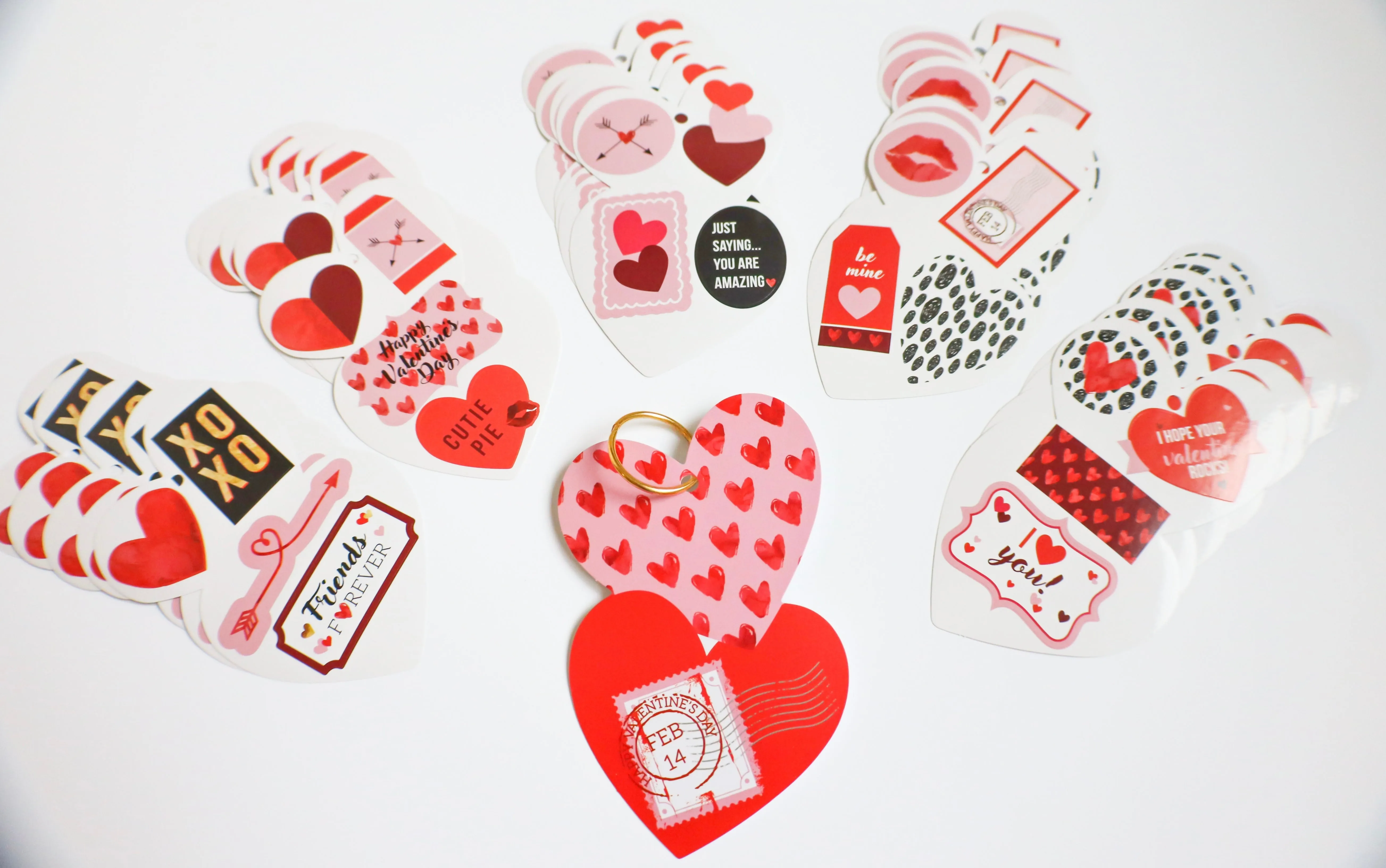 Valentine Book of 100 Stickers