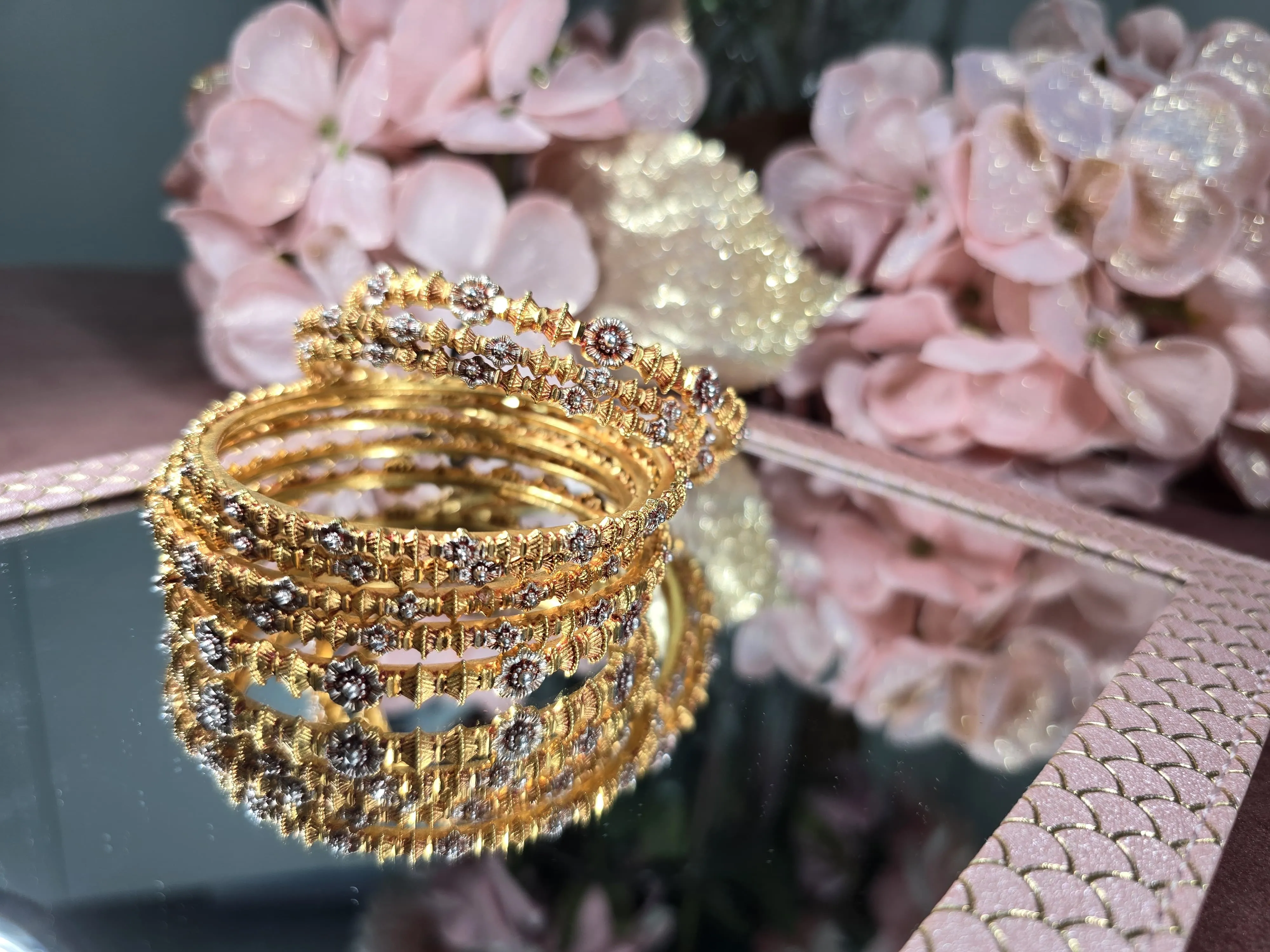 Vintage Splendor Octet Bangles