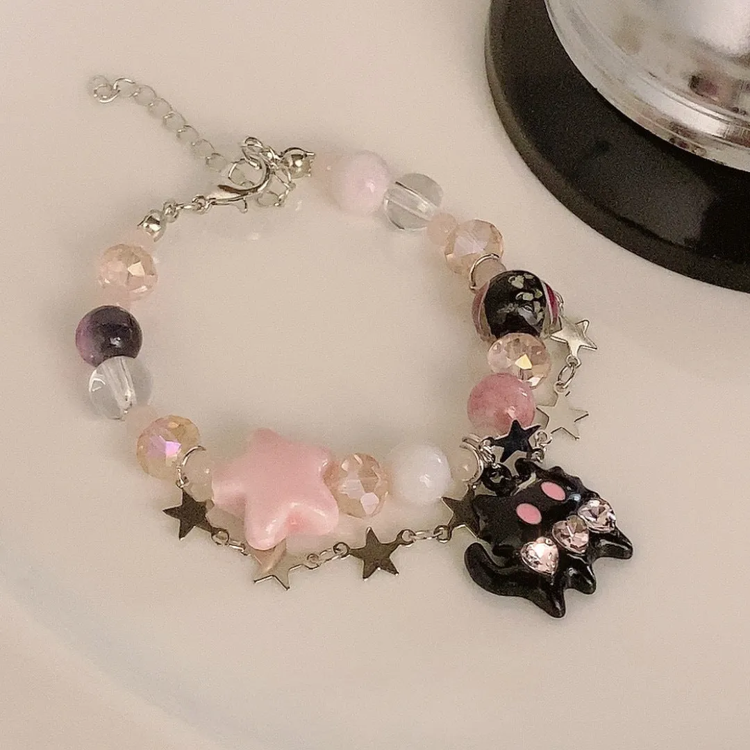Wholesale Mao Tong Fun Pentagram Double Layer Bracelet