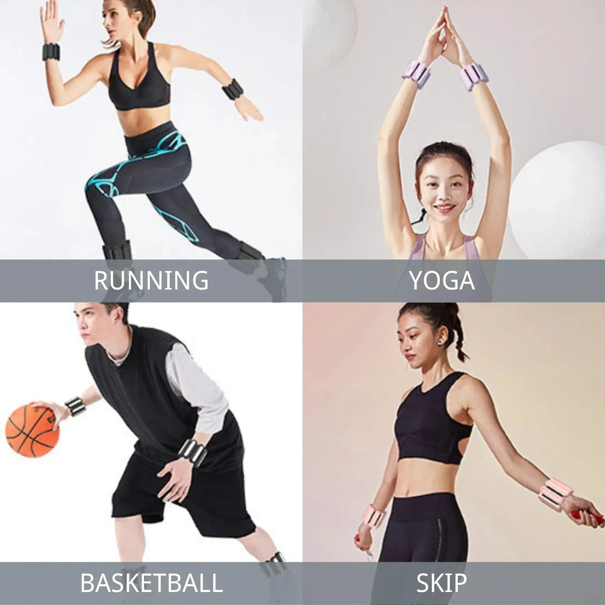 Wrist Ankle Weights Set (KELISKA)