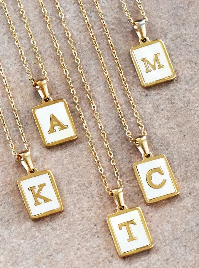 You Name It Initial Necklace