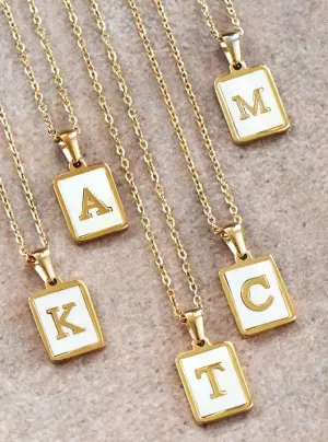 You Name It Initial Necklace